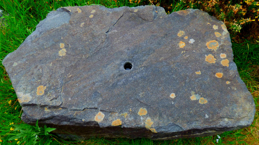 Stone with hole