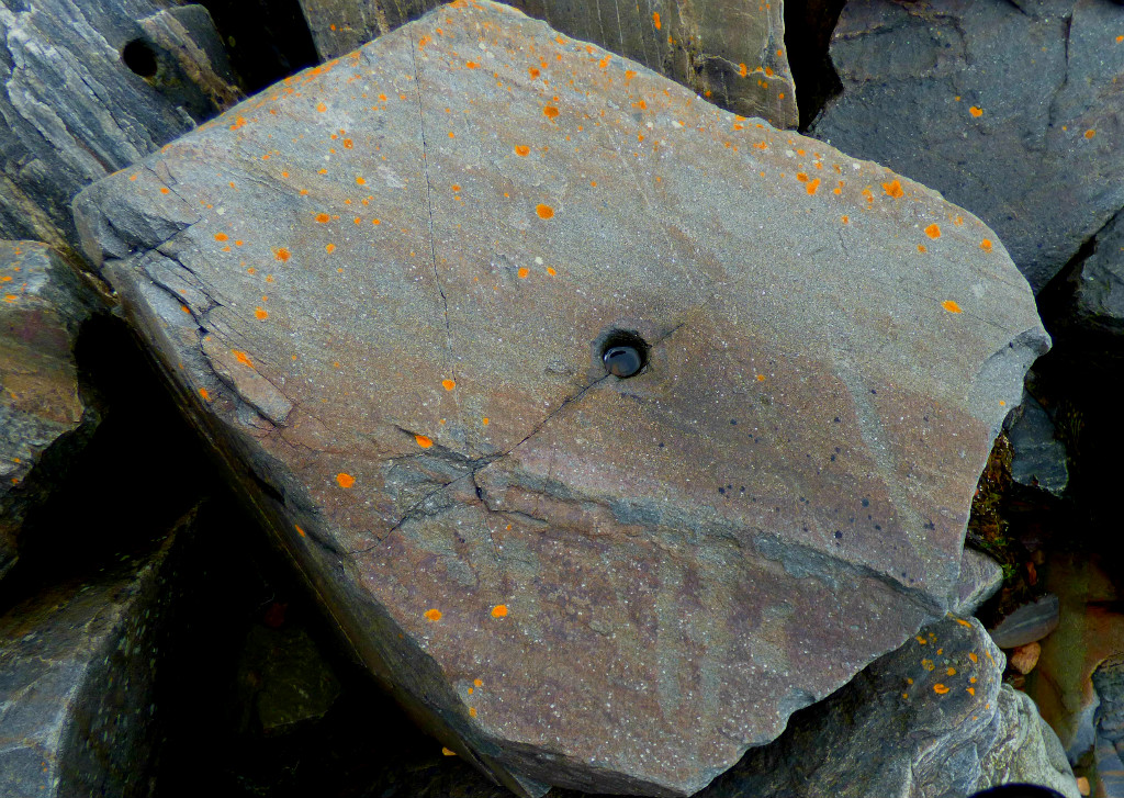 Stones with holes